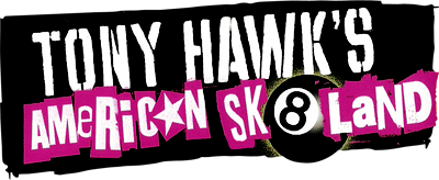 Tony Hawk American Sk8land title screen for Nintendo DS